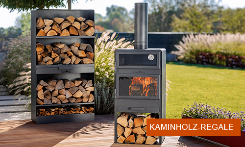 Kaminholz-Regale online kaufen bei flammen-werk.com