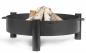 Preview: SET: Feuerschale „HAITI“ 60 - 80 cm mit Grillrost mit 4 Griffen