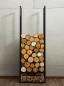 Preview: Kaminholzregal | ATOS | 120x40x20 cm