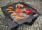 Preview: Grillrost aus Rohstahl 58 x 58 cm für Feuerschale | 80 cm und 70 x 70 cm