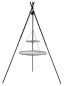 Preview: Schwenkgrill 180 cm - Grillrost aus Rohstahl 50 cm