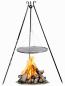 Preview: Schwenkgrill 180 cm - Grillrost aus Rohstahl