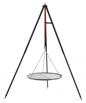 Schwenkgrill 180 cm - Grillrost aus Rohstahl 50 cm