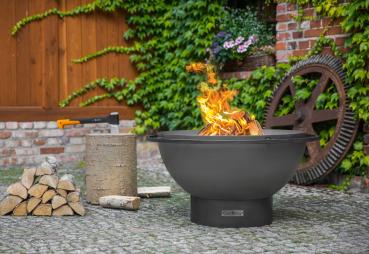 Tiefe Feuerschale Premium | FAT BOY | 85 cm
