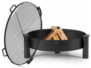 SET: Feuerschale | VIKING | 80 cm inkl. Randdeckel 81,5 cm