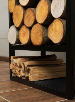 Preview: Kaminholzregal | ATOS | 120x40x20 cm