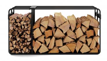 Kaminholzregal | FLOX | 80x40x25 cm