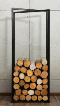 Preview: Kaminholzregal | LUIS | 120x40x20 cm