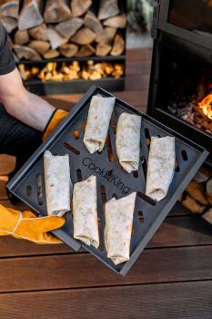 Preview: Naturstahlgrillrost für den Gartenofen | VENTO