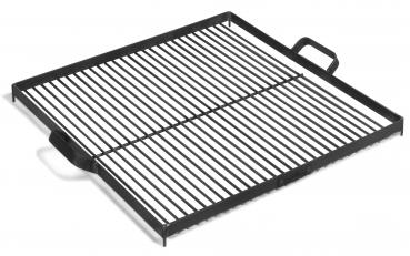 Grillrost aus Rohstahl 44 x 44 cm für Feuerschale | 60 cm