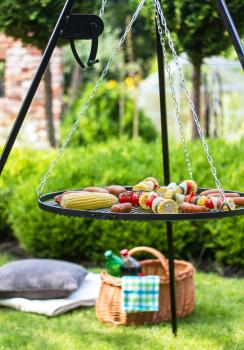Preview: Grillrost aus Naturstahl | 60 cm