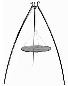 Schwenkgrill 180 cm - Grillrost aus Rohstahl 50 cm