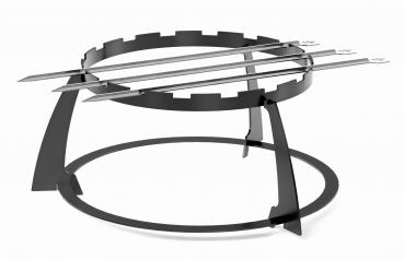Preview: Hoher Ring für Grillplatte