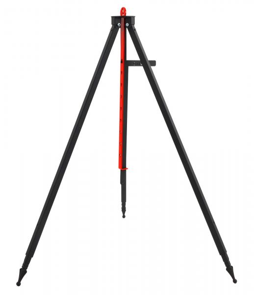 Campinggrill am Dreibein 160 cm - Rost aus Edelstahl oder natürlichem Stahl 50- 60 cm