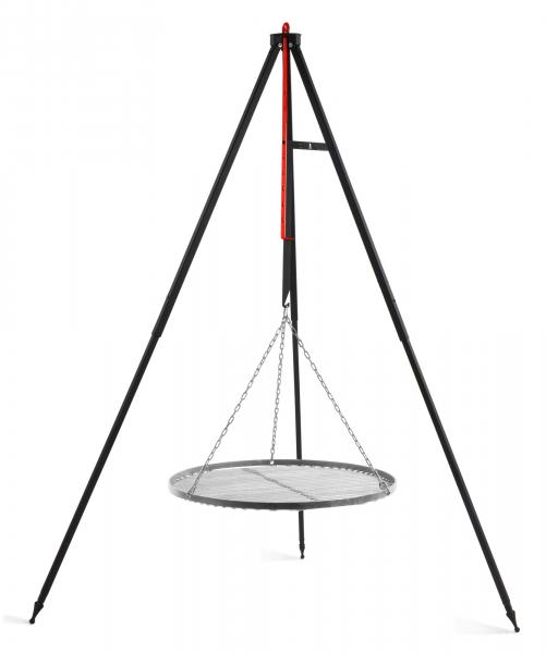Schwenkgrill 180 cm - Grillrost aus Rohstahl 50 cm
