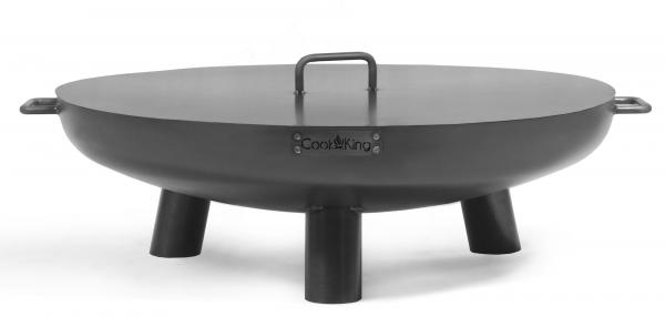 SET: Feuerschale „BALI“ 60 - 100 cm inkl. Deckel 60,5 - 101,0 cm