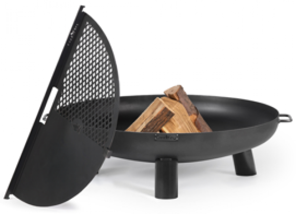 SET: Feuerschale | VIKING | 80 cm inkl. Randdeckel 81,5 cm