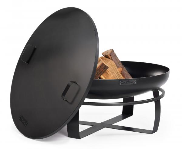 SET: Feuerschale | VIKING | 80 cm inkl. Randdeckel 81,5 cm