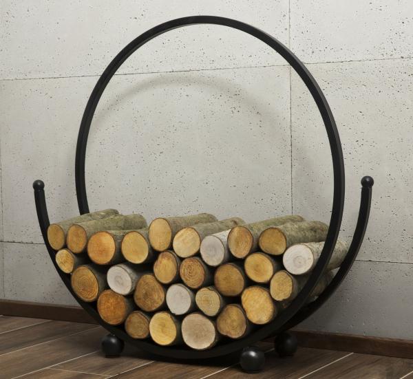 Kaminholzregal | SPIRAL | 80 cm