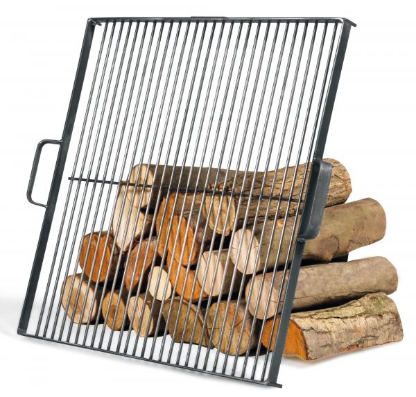Grillrost aus Rohstahl 44 x 44 cm für Feuerschale | 60 cm