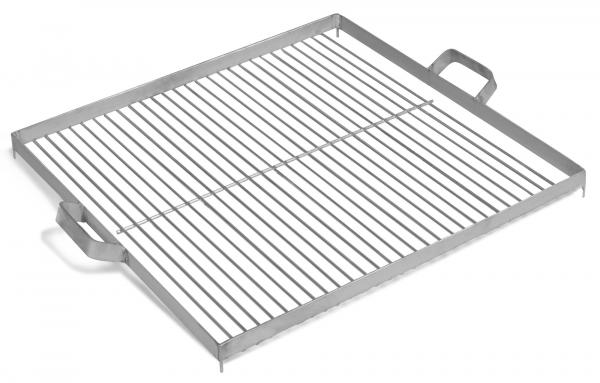Grillrost aus Edelstahl 50 x 50 cm für Feuerschale | 70 cm
