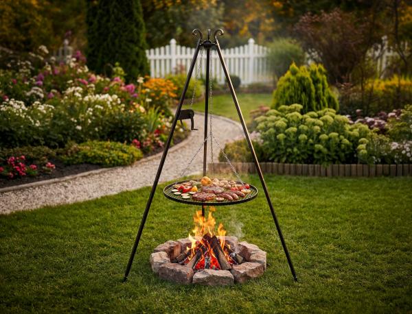 Grillrost aus Naturstahl | 100 cm