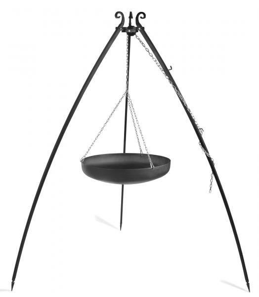 Schwenkgrill 180 cm - Grillrost aus Rohstahl 50 cm